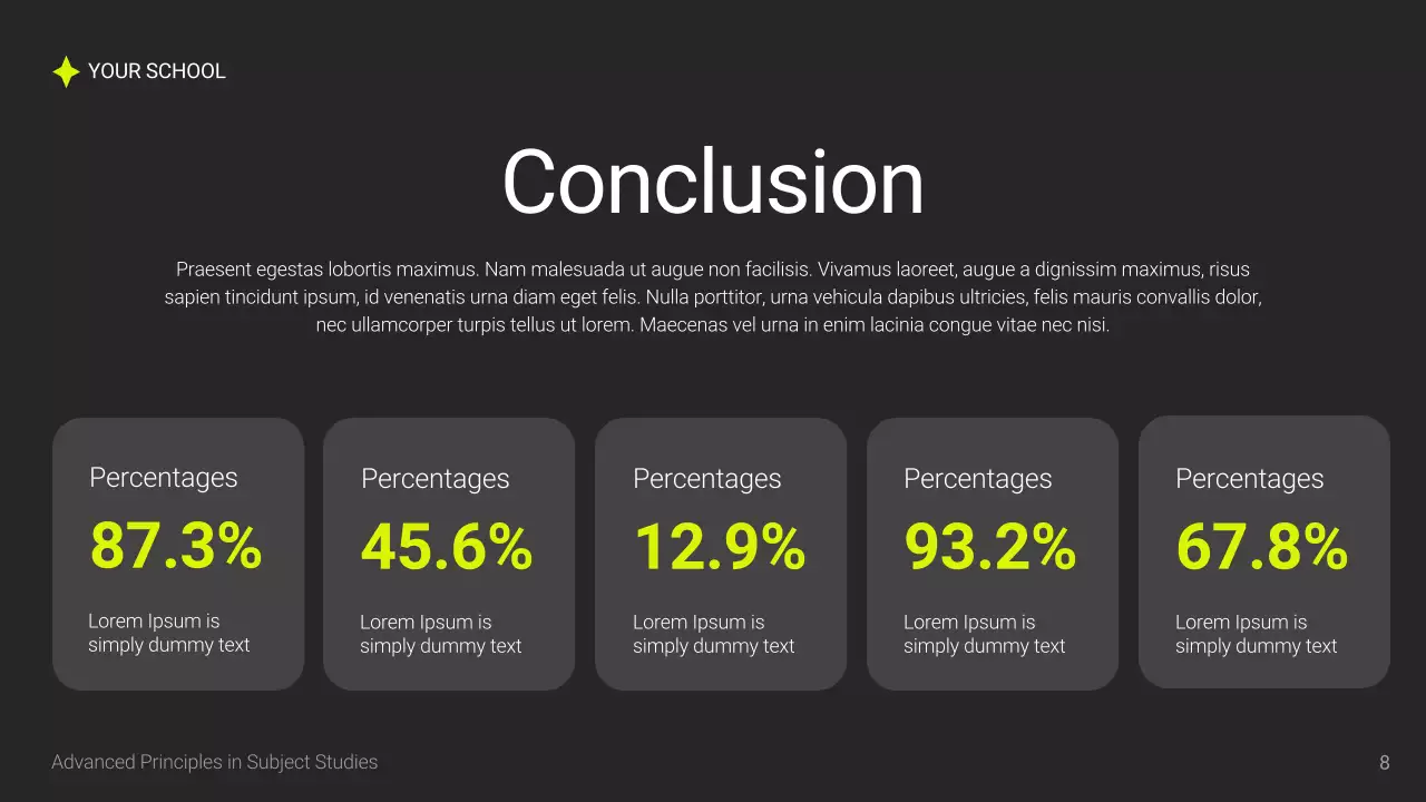 Black Professional Academic Introduction Presentation