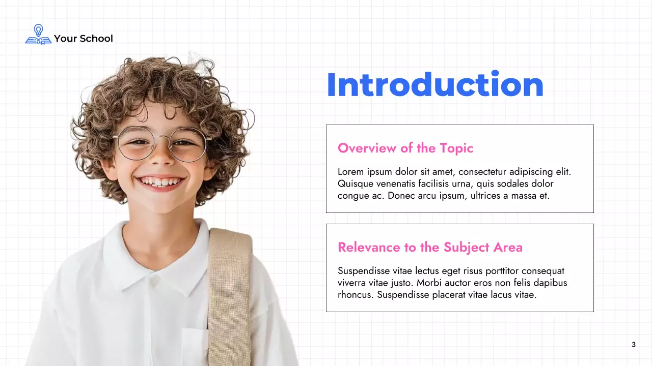 Presentasi Pengantar Akademik Modern Biru