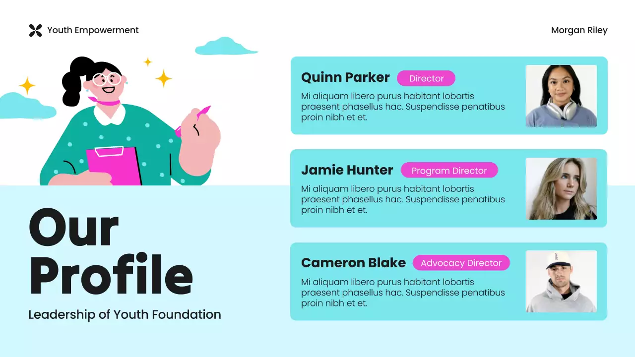 Pink Modern Non-Profit Proposal Presentation