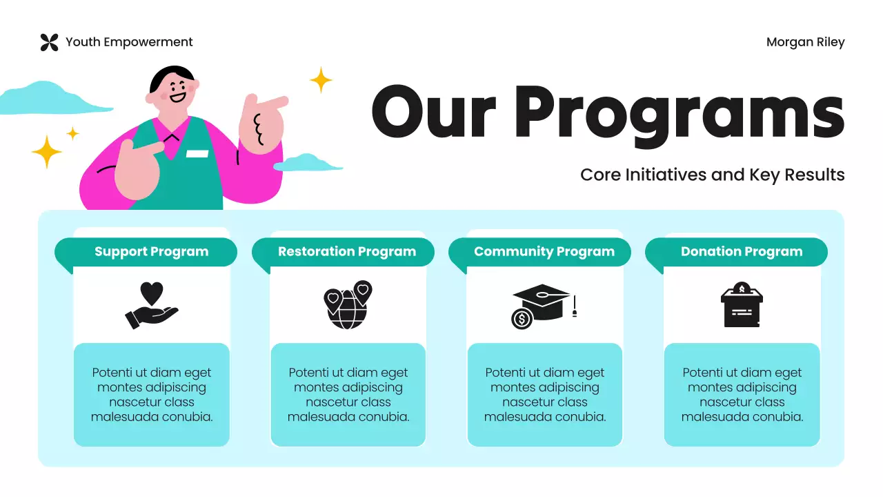 Pink Modern Non-Profit Proposal Presentation