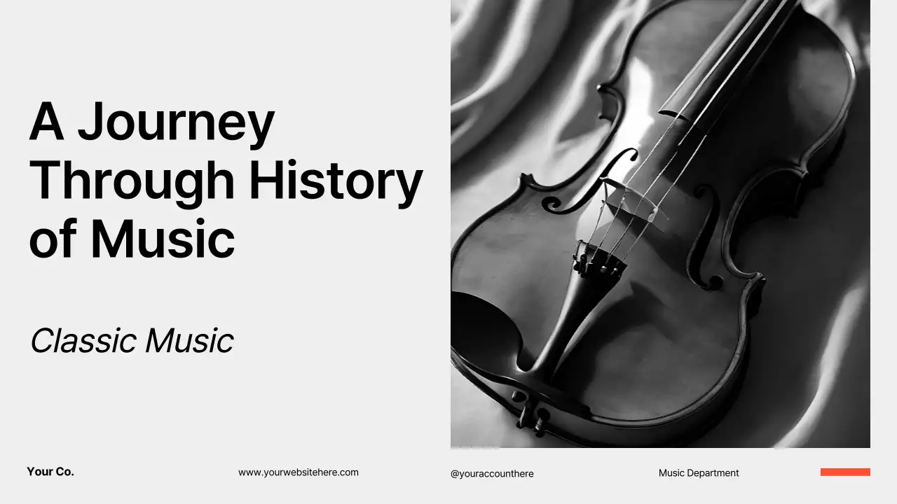 Black Classic Music History Presentation