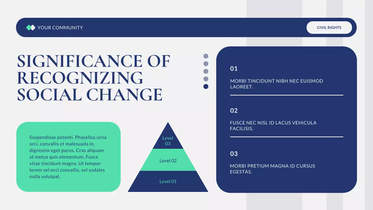 Blue Modern Civil Movements History Presentation
