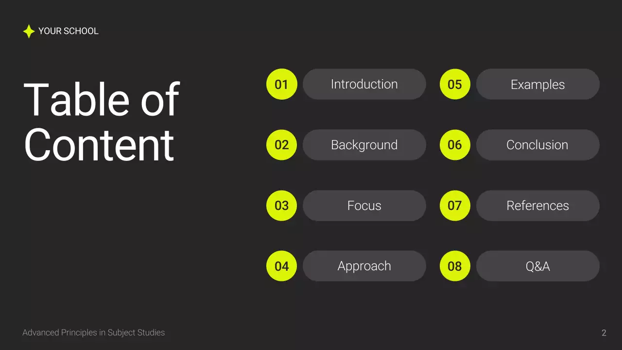 Black Professional Academic Introduction Presentation