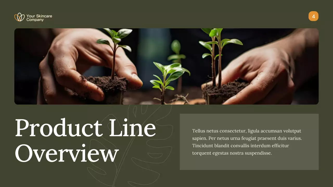 Beige Elegant Skincare Product Catalogue Presentation