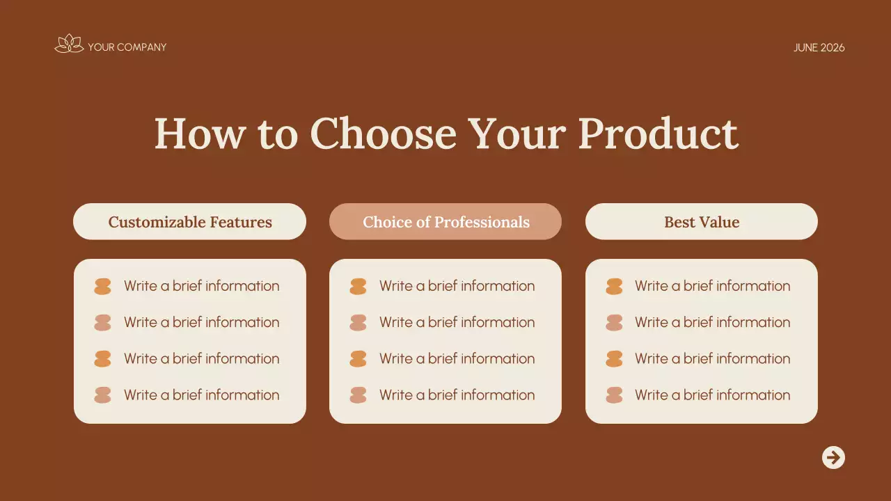 Beige Minimalist Product Catalogue Presentation