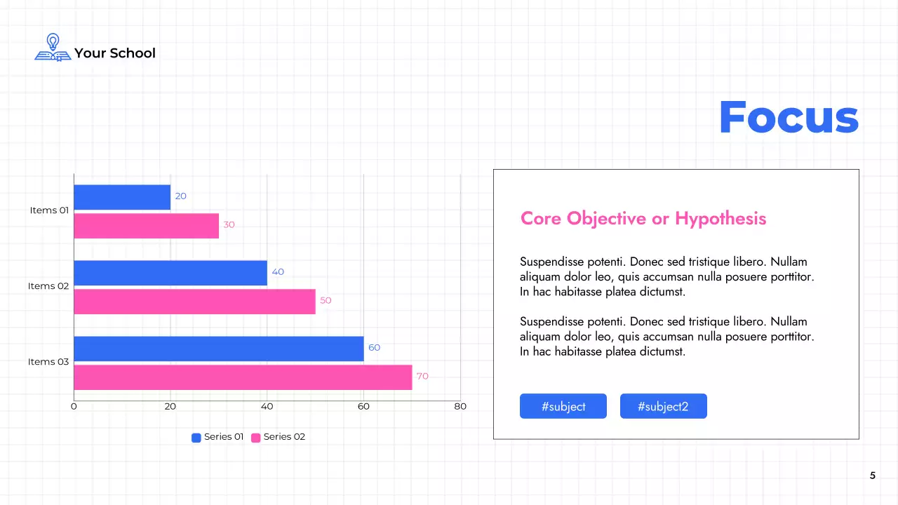 Presentasi Pengantar Akademik Modern Biru