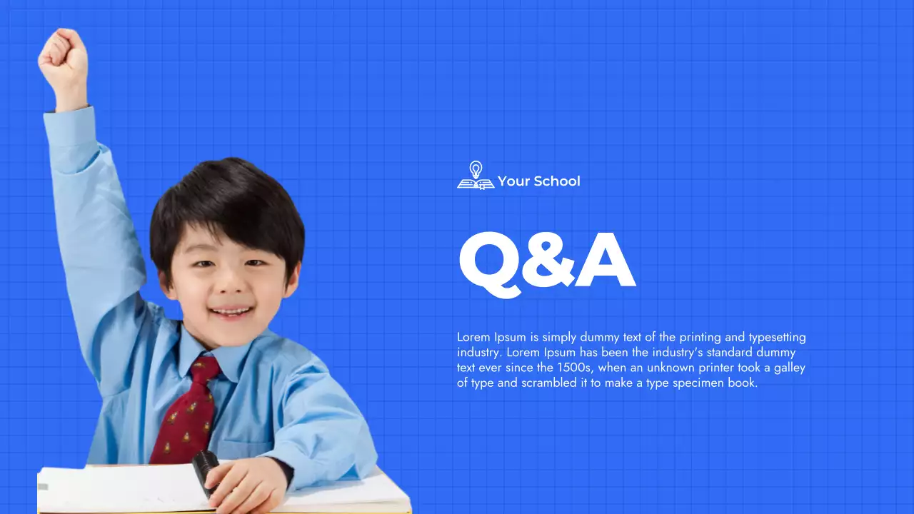 Presentasi Pengantar Akademik Modern Biru