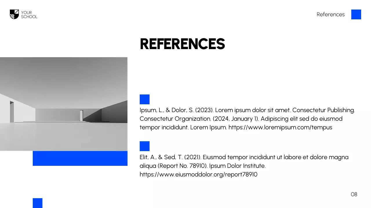Presentasi Kuliah Seni Rupa Modern Biru