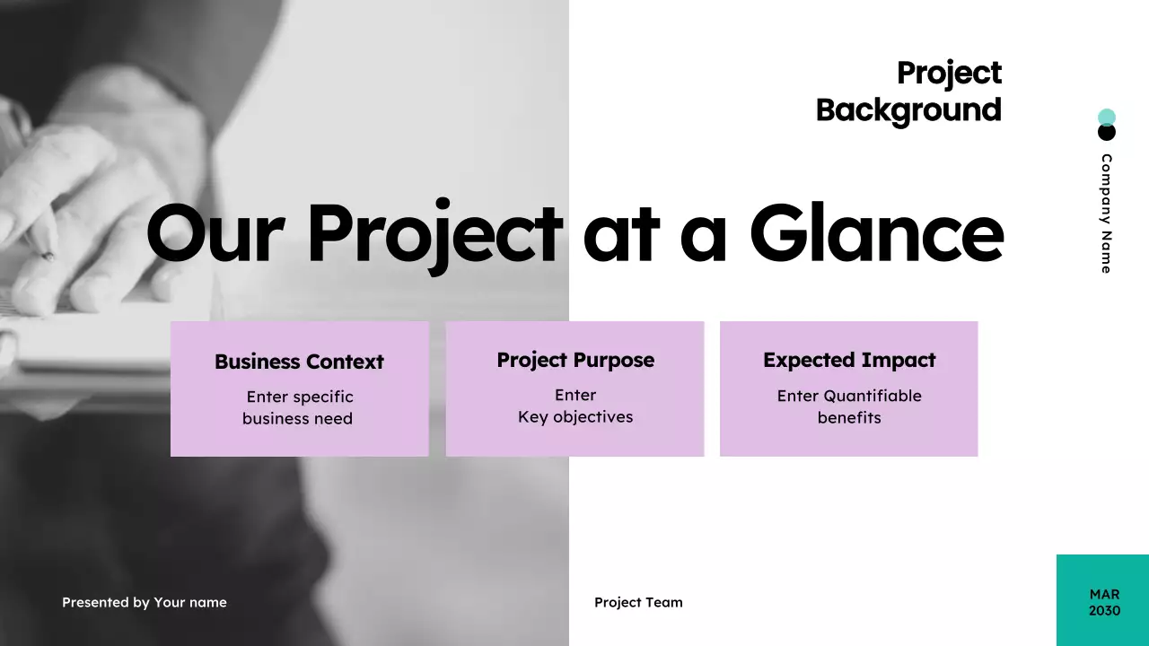 Teal Modern Business Presentation