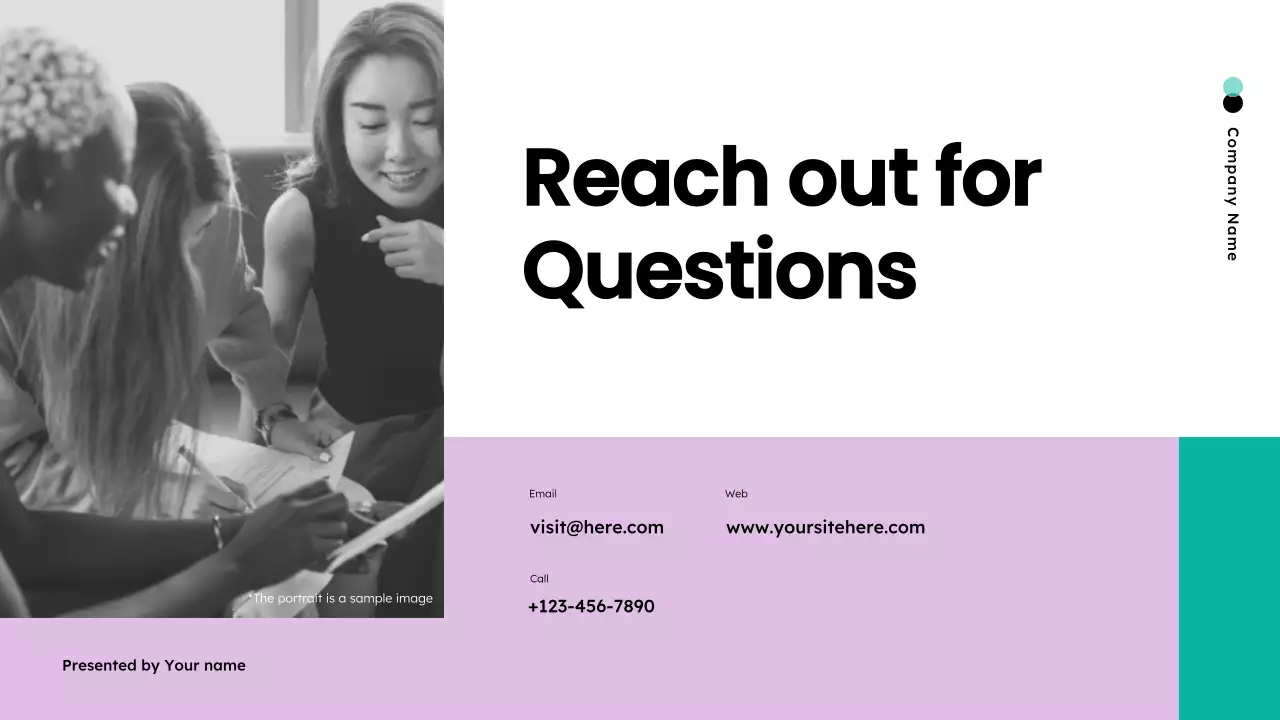 Teal Modern Business Presentation