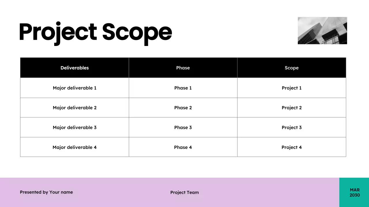 Teal Modern Business Presentation