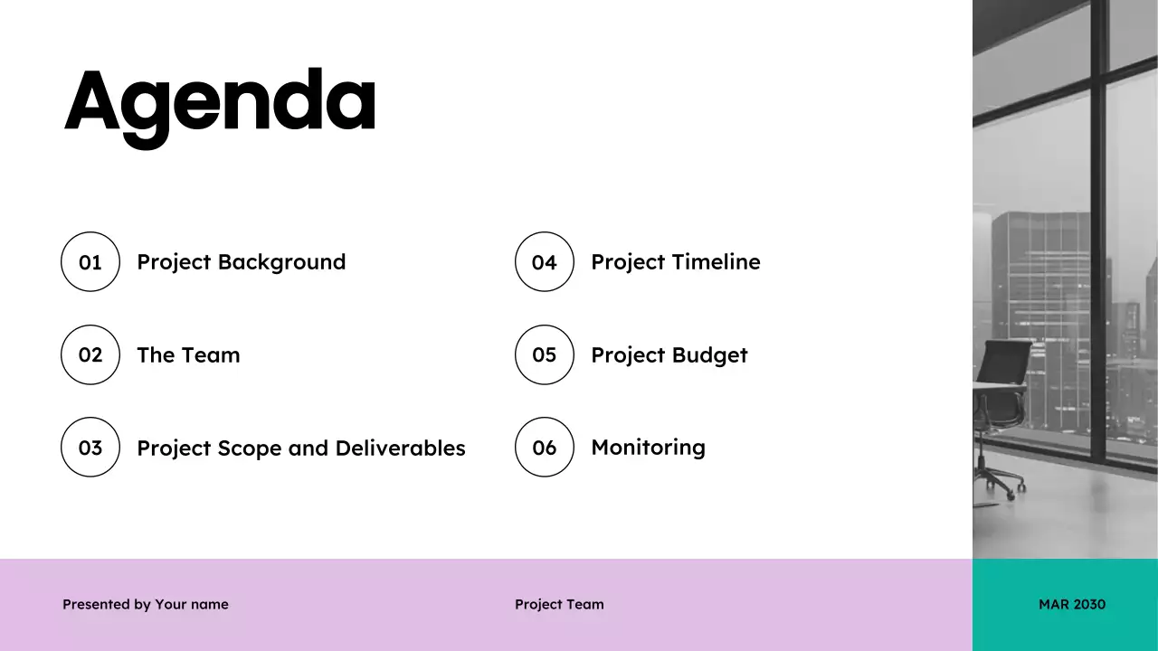 Teal Modern Business Presentation