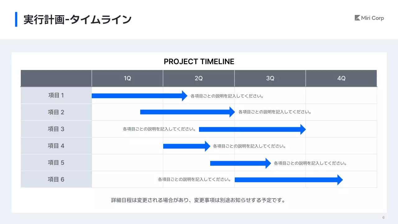青 シンプル 業務改善 提案書 プレゼンテーション