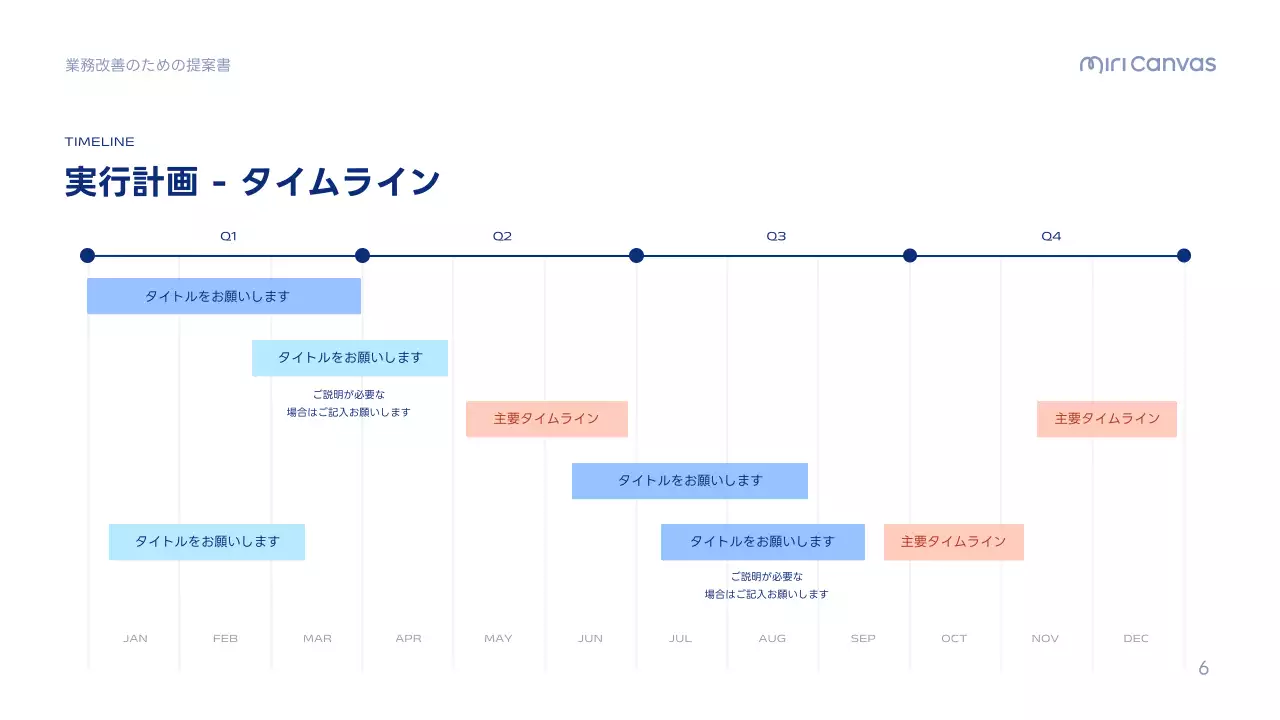 青 シンプル ビジネス 提案書 プレゼンテーション