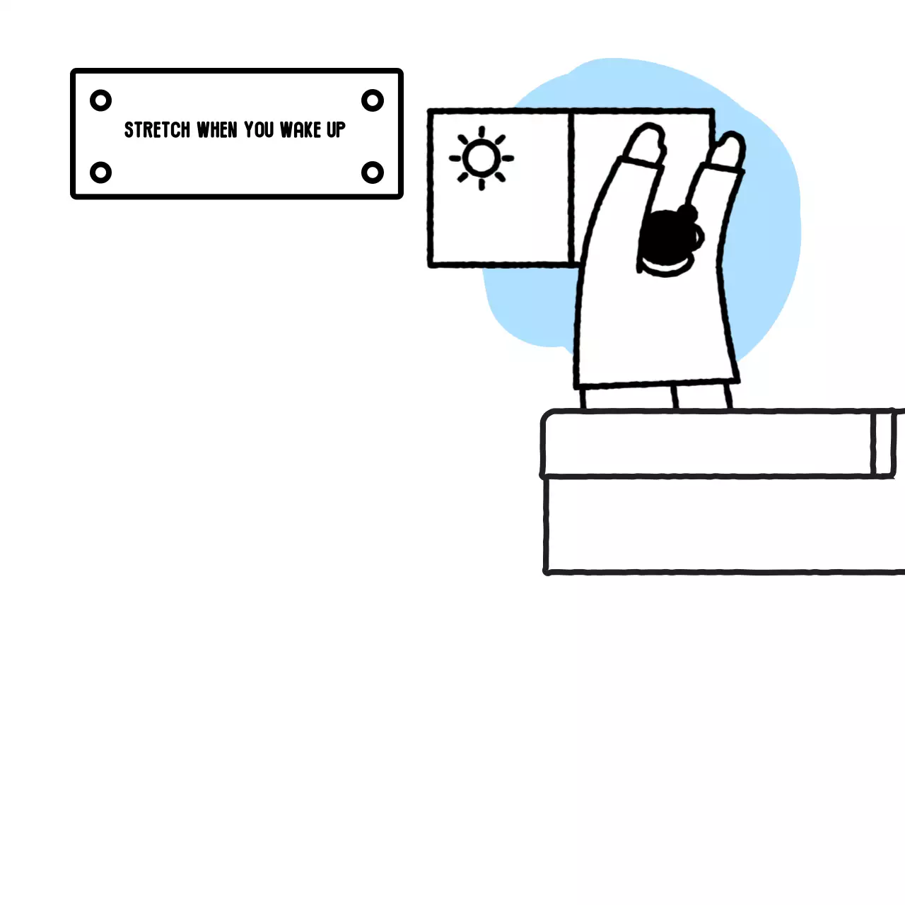 Buku catatan alat tulis minimalis dengan ilustrasi sehari-hari yang lucu