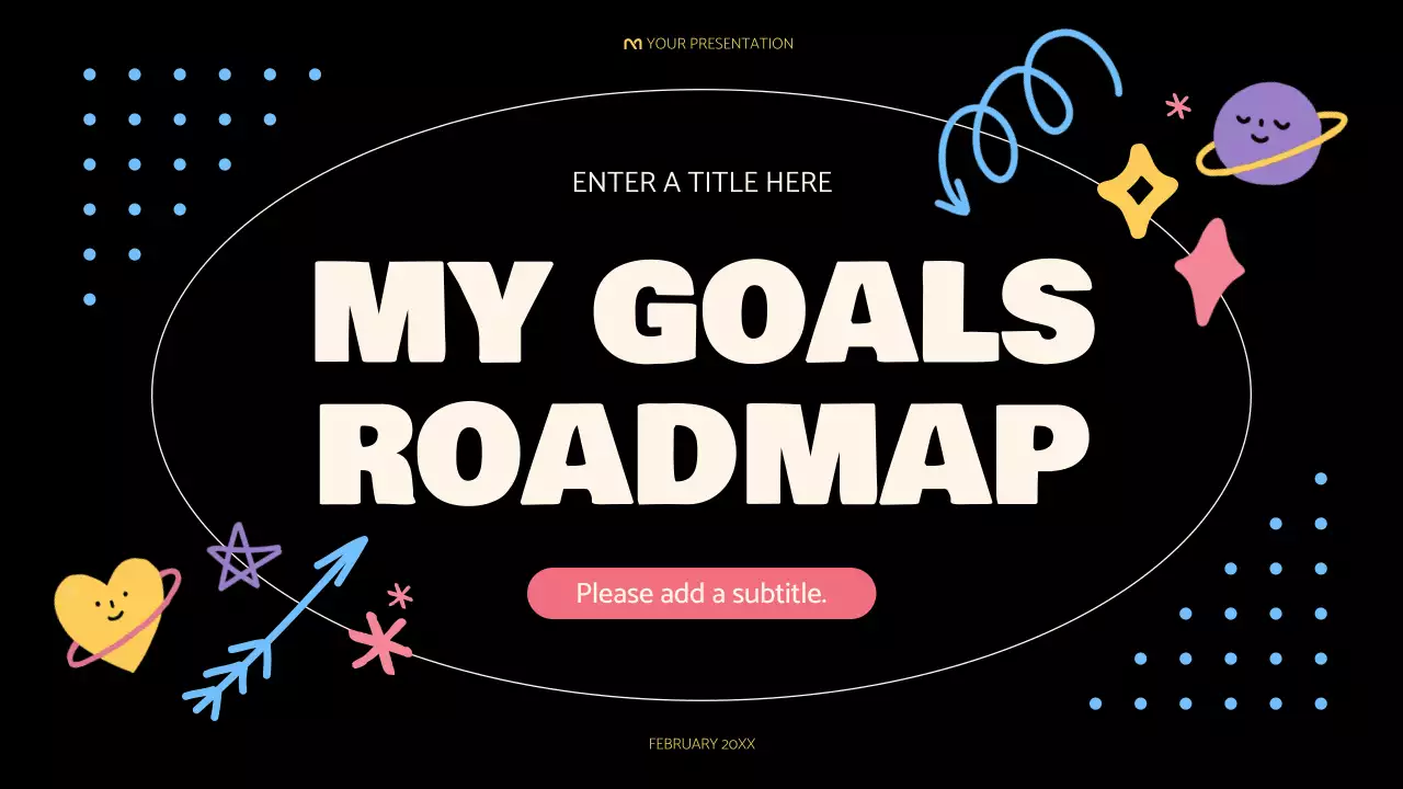 Black Modern Goals Roadmap Presentation