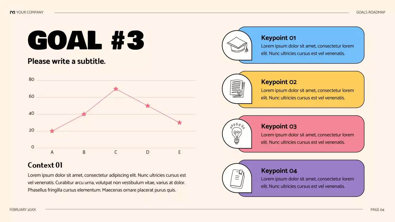 Black Modern Goals Roadmap Presentation
