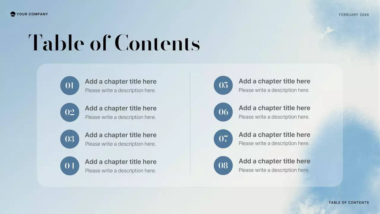 Blue Minimal Project Roadmap Presentation