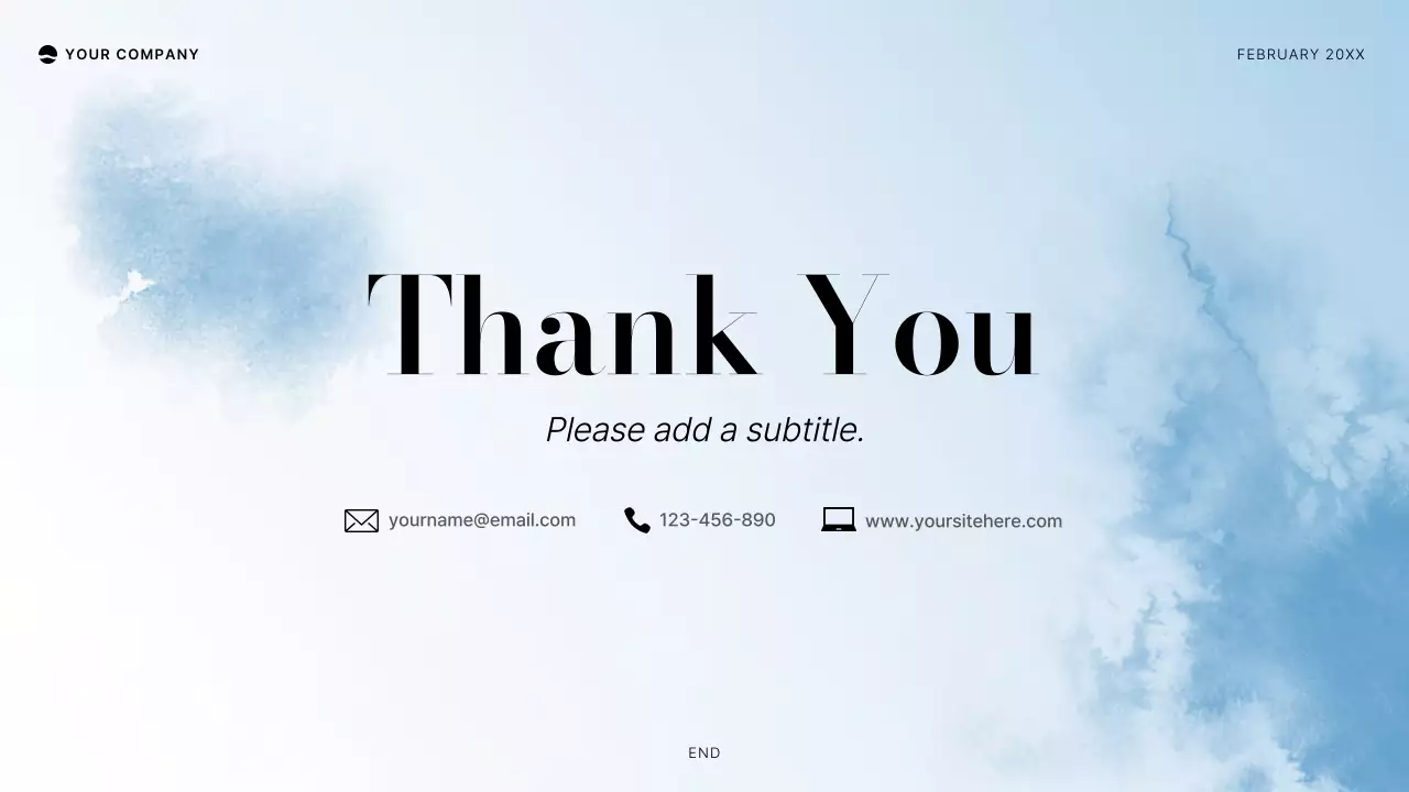 Blue Minimal Project Roadmap Presentation