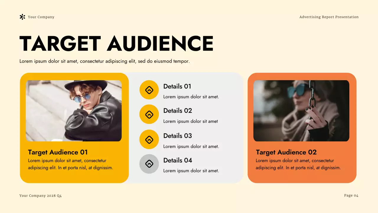 Yellow Modern Advertising Campaign Presentation