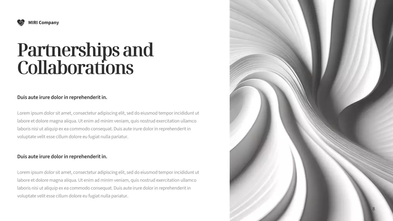 Grey Minimal Fundraising Proposal Document Presentation