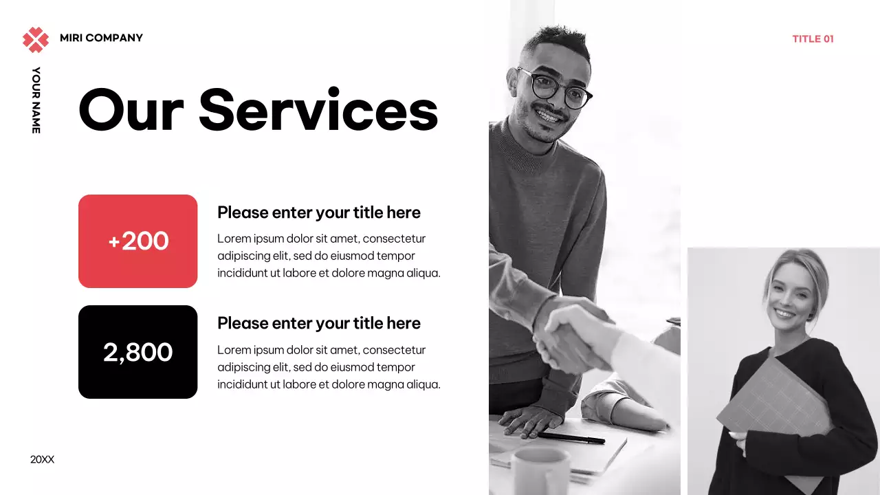 Black Modern Business Consulting Presentation