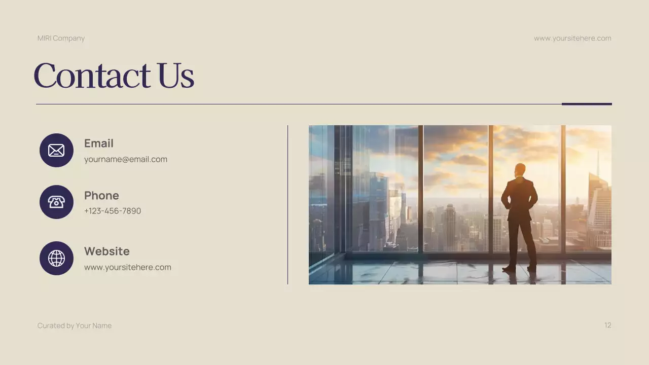 Blue Modern IT Solution Business Presentation