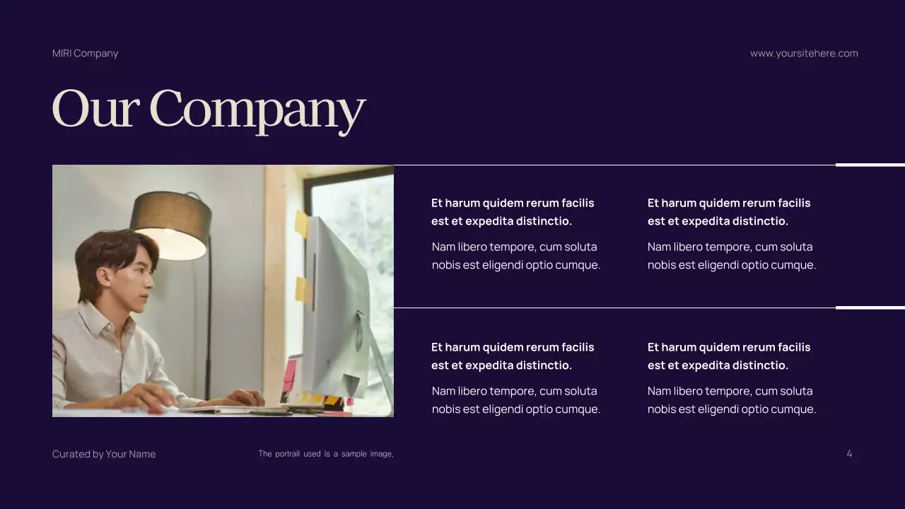 Blue Modern IT Solution Business Presentation