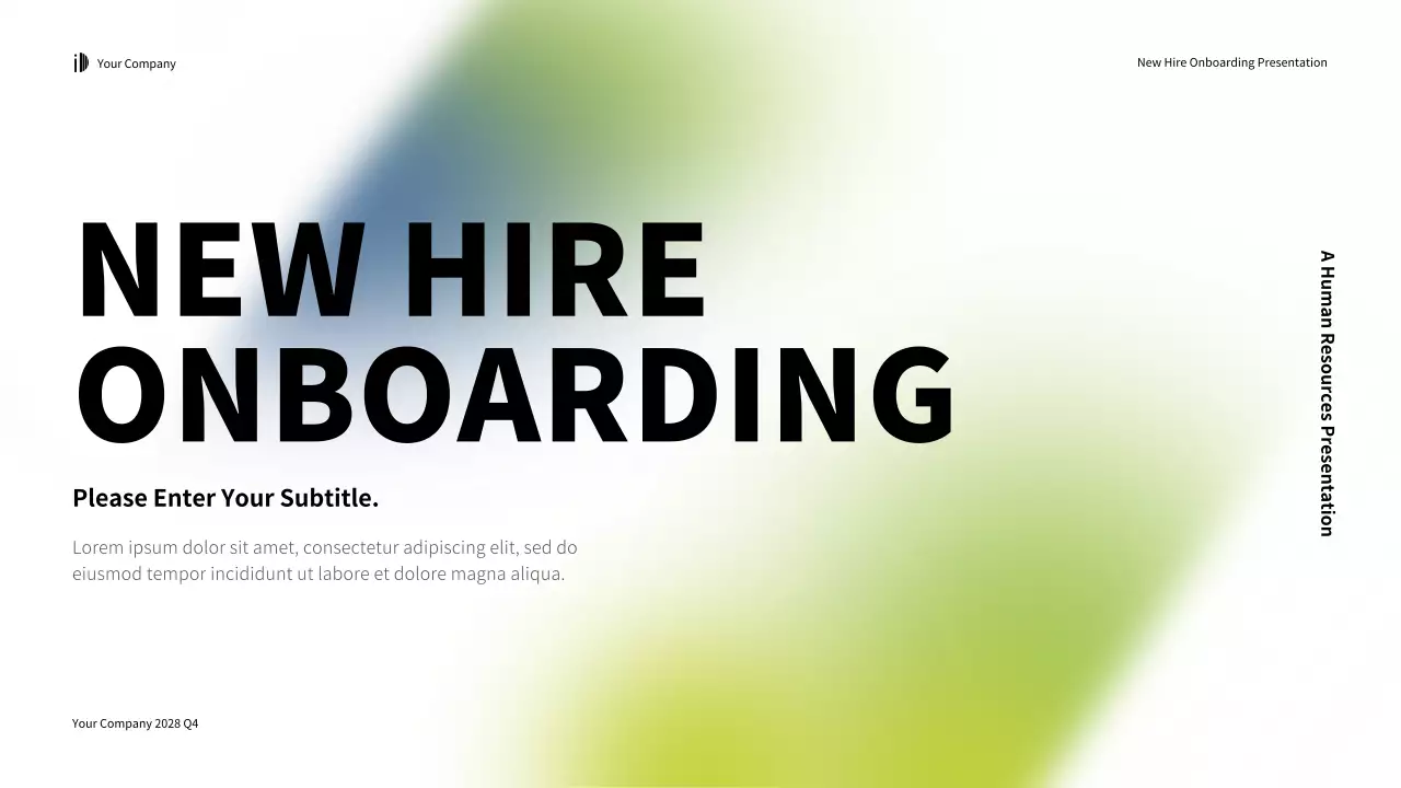 Green Modern Onboarding Guide Presentation