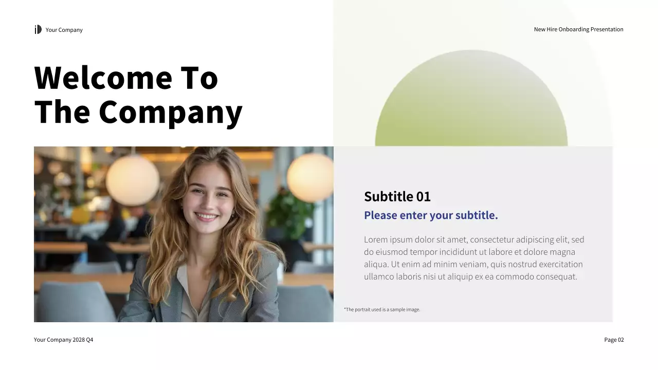 Green Modern Onboarding Guide Presentation