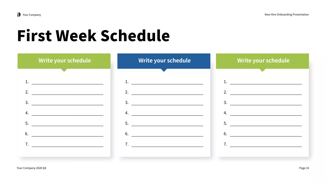 Green Modern Onboarding Guide Presentation