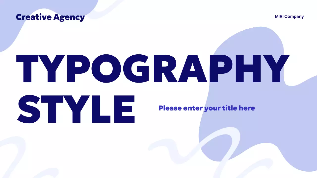 Blue Modern Creative Agency Introduction Presentation