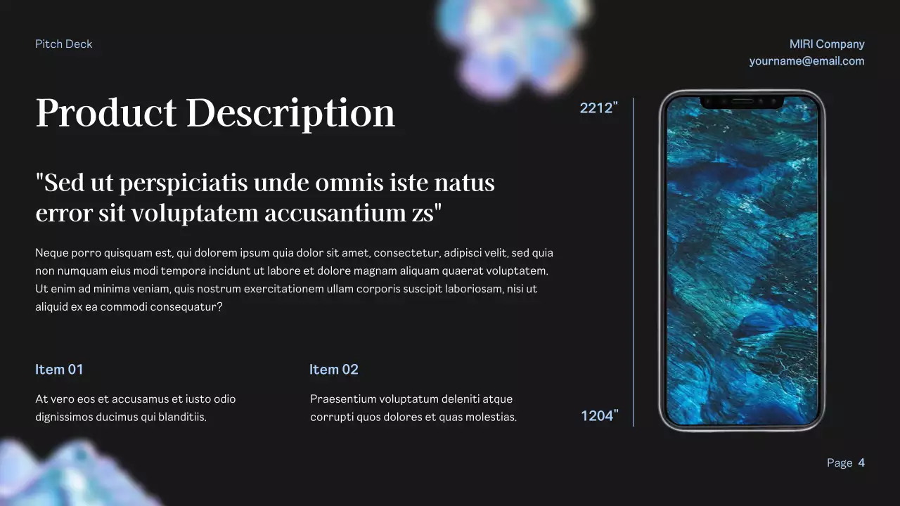 Blue Modern Media Guide Presentation