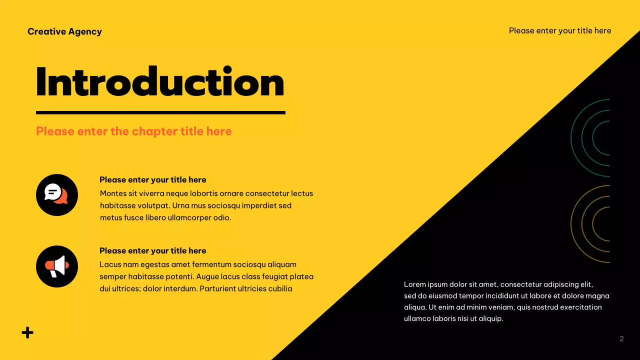 Orange Trendy Creative Agency Presentation