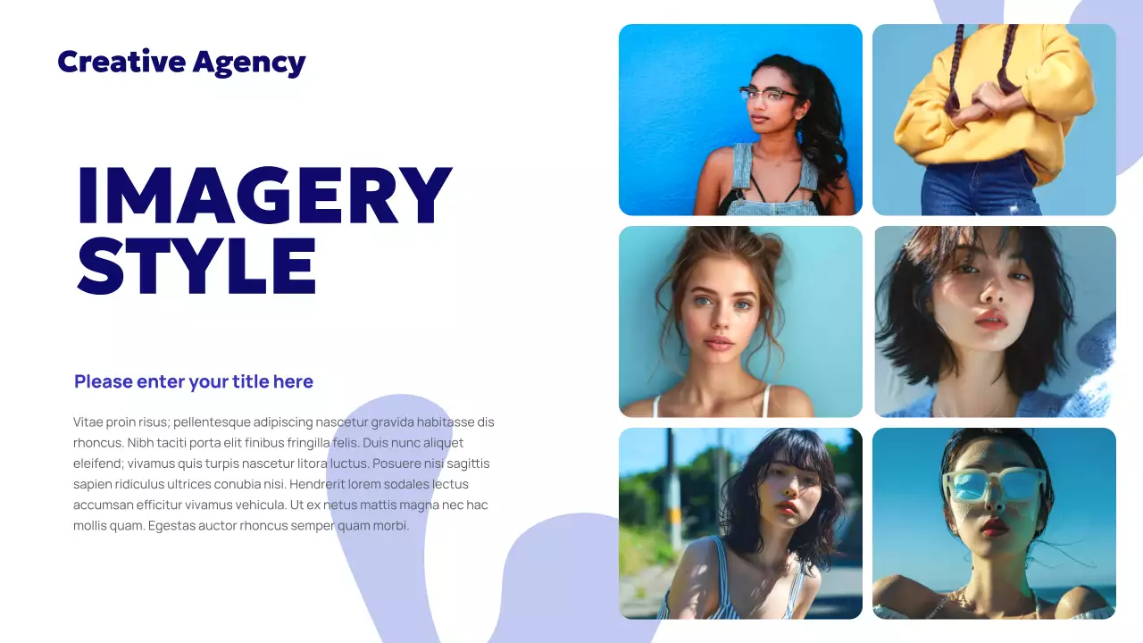 Blue Modern Creative Agency Introduction Presentation