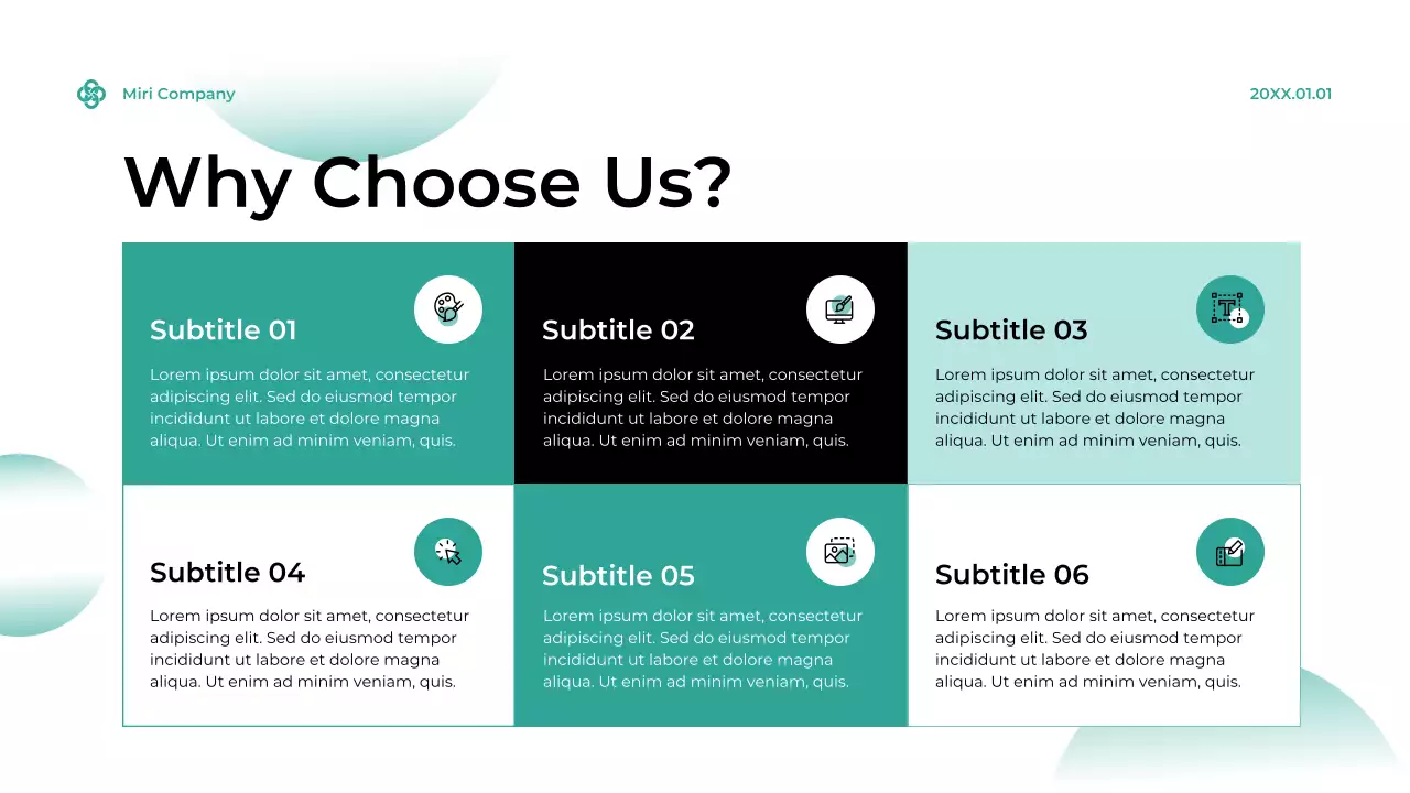 Teal Modern Cybersecurity Agency Presentation