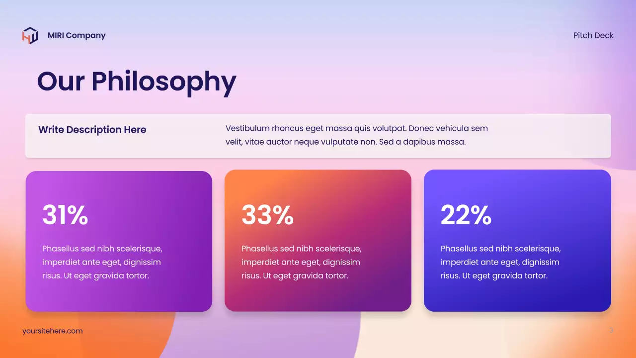 Purple Modern Pitch Deck Presentation