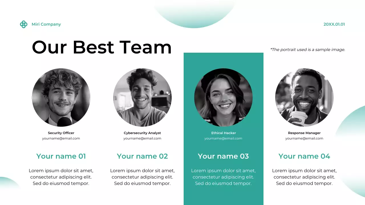 Teal Modern Cybersecurity Agency Presentation