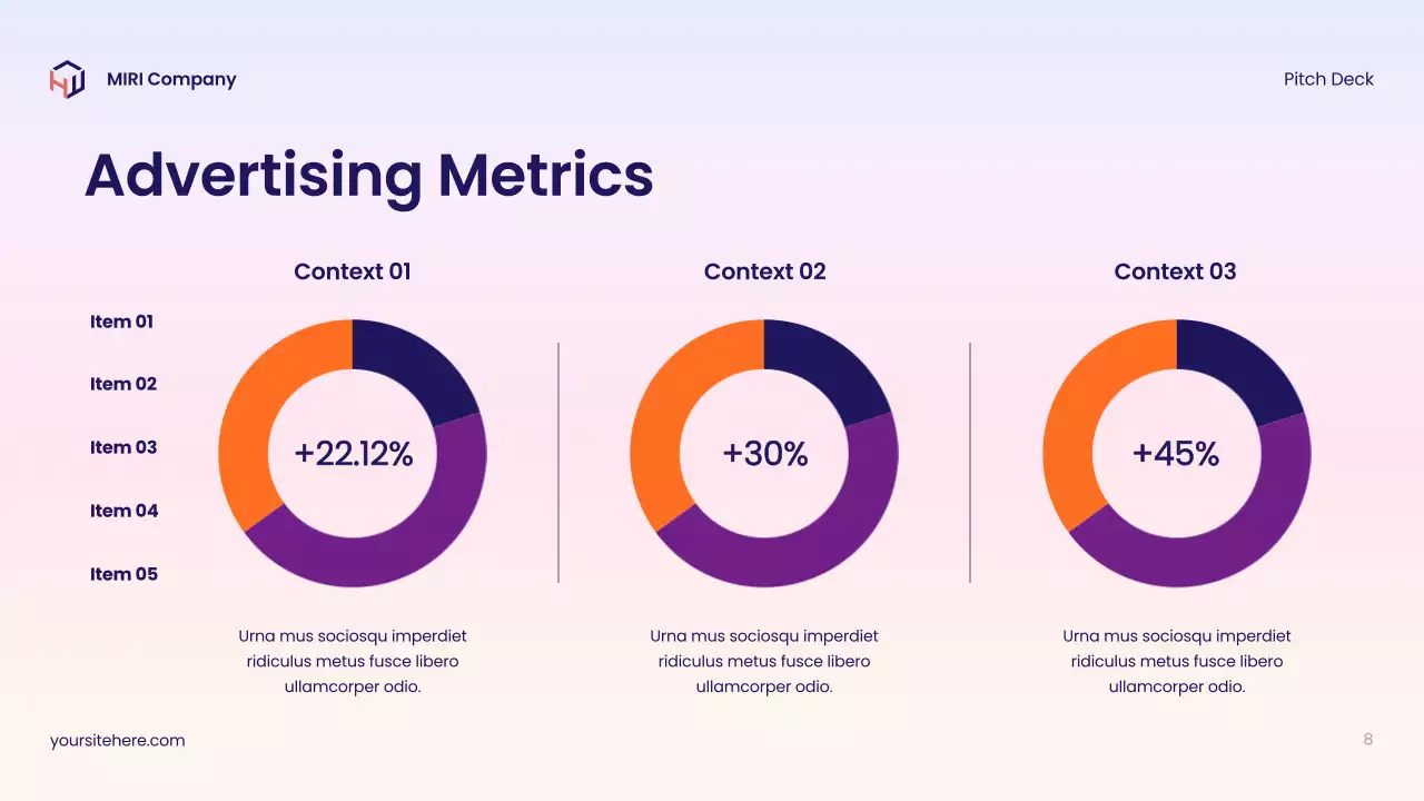 Purple Modern Pitch Deck Presentation