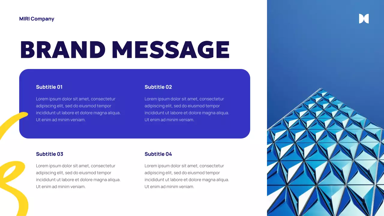 Blue Modern Creative Agency Introduction Presentation