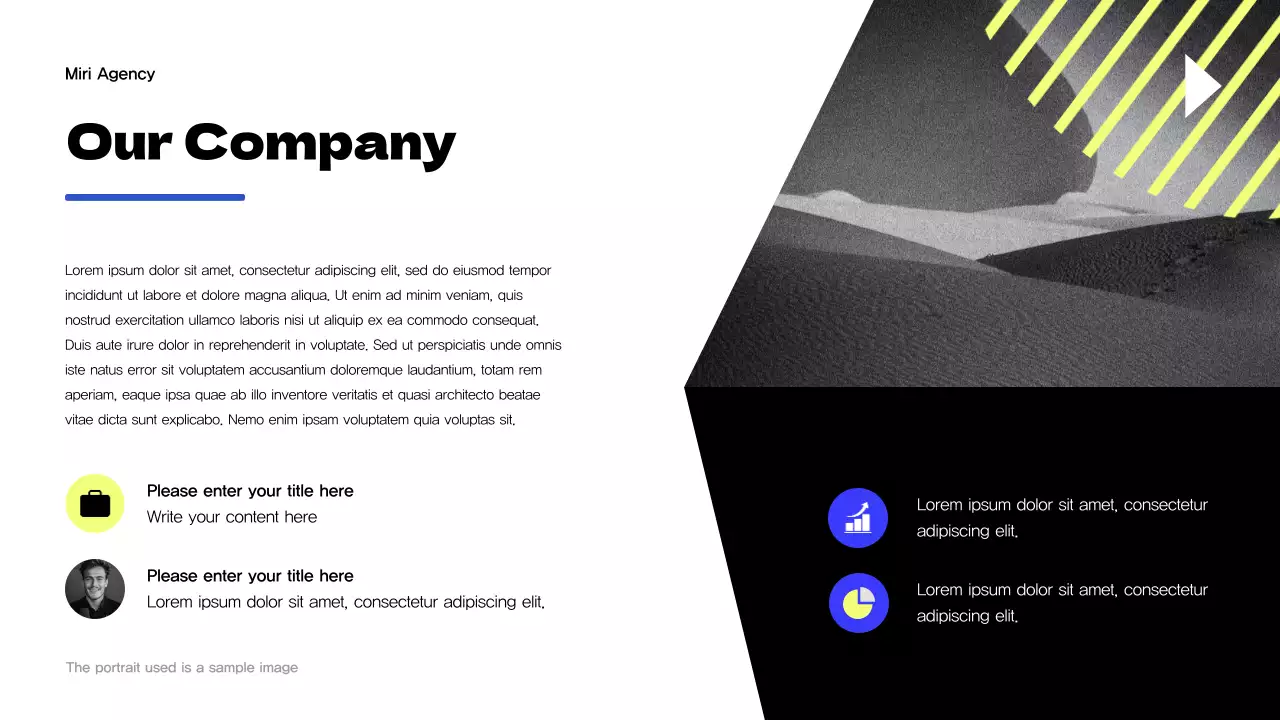 Yellow Modern Creative Agency Introduction Presentation