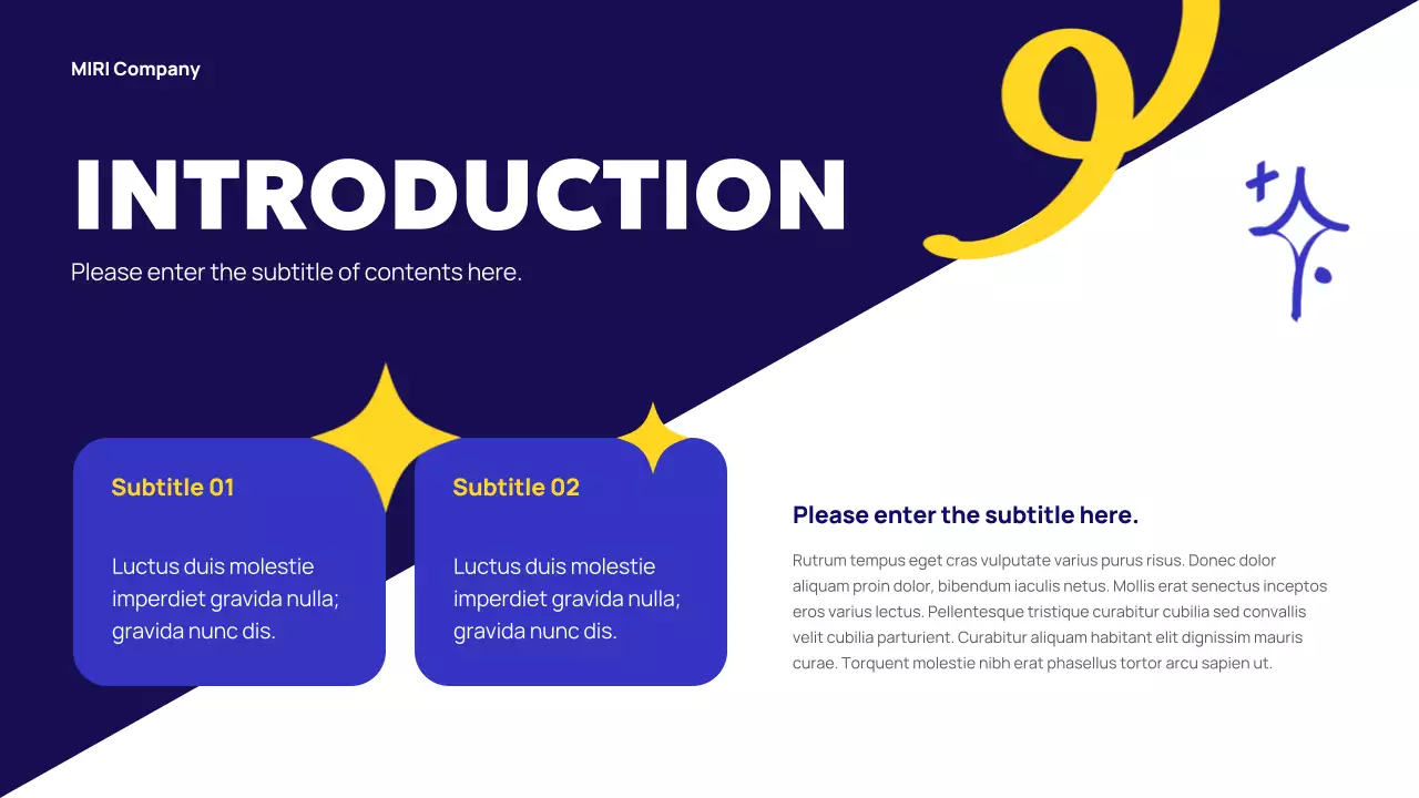 Blue Modern Creative Agency Introduction Presentation