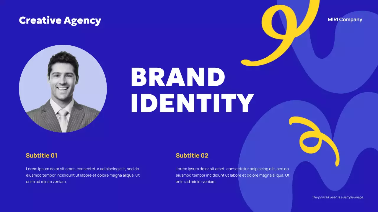 Blue Modern Creative Agency Introduction Presentation