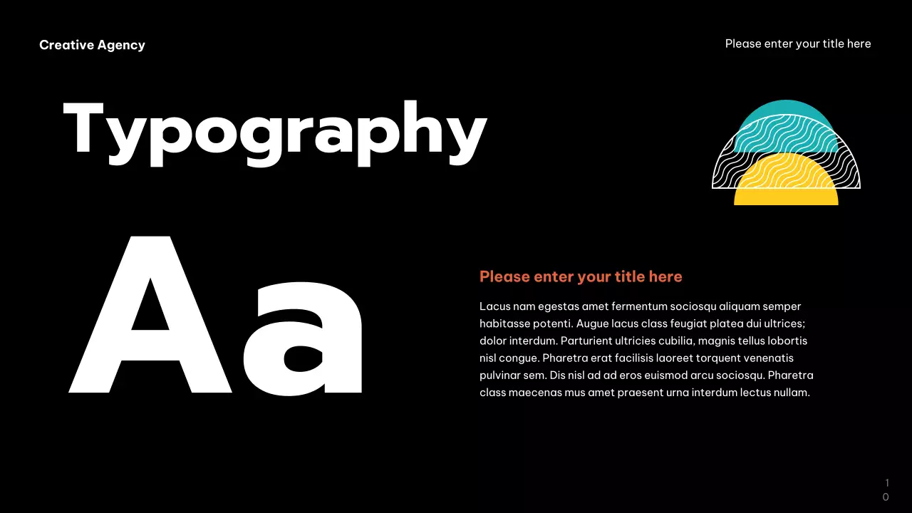 Orange Trendy Creative Agency Presentation