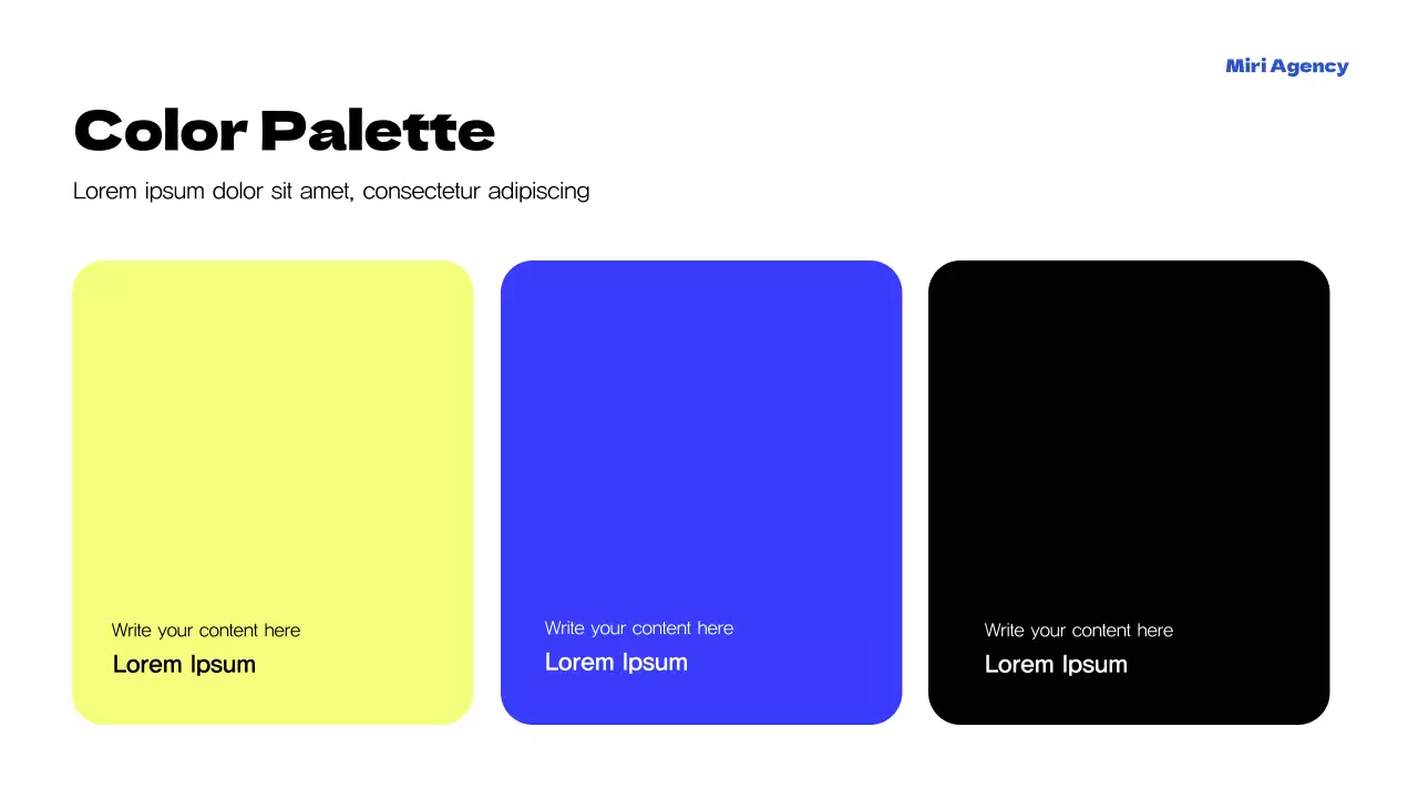 Yellow Modern Creative Agency Introduction Presentation