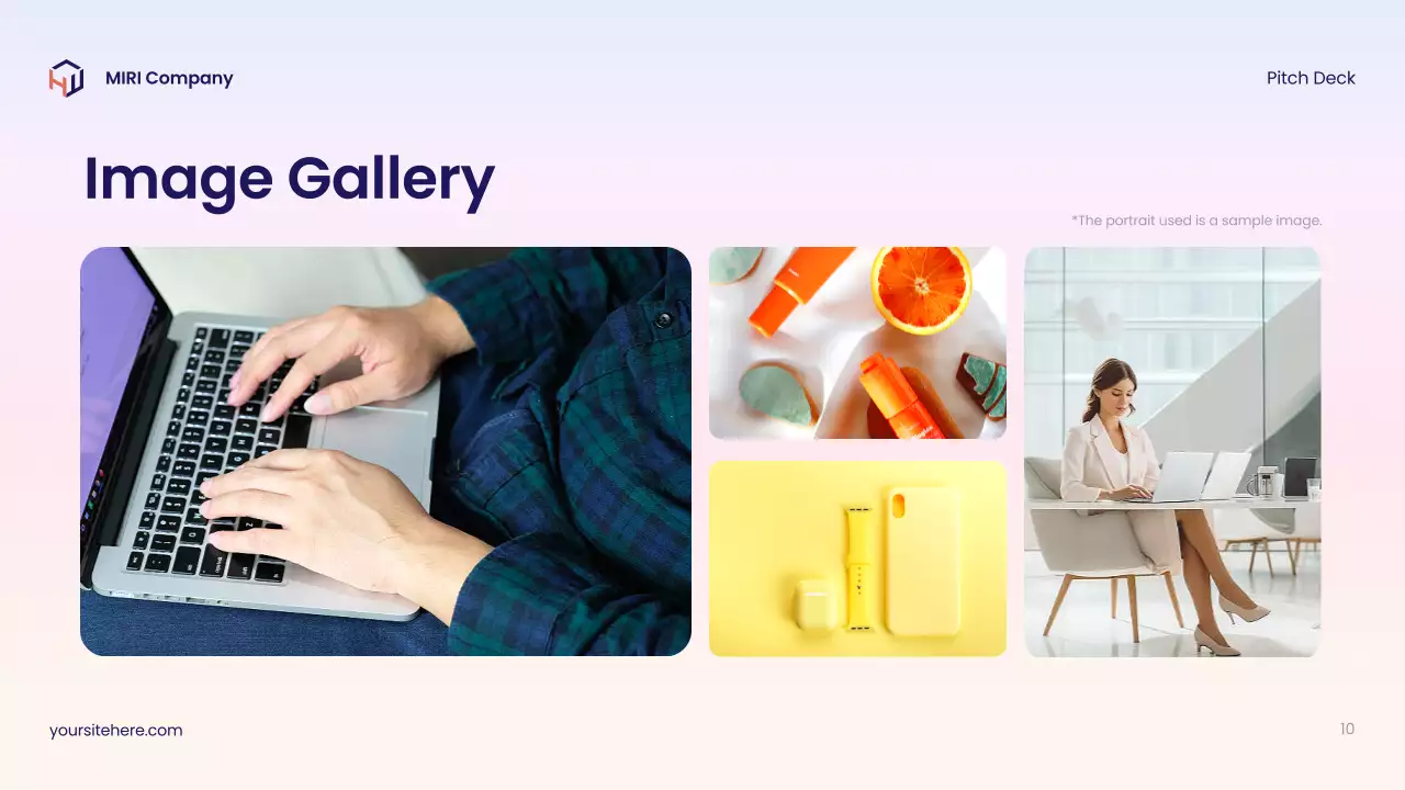 Purple Modern Pitch Deck Presentation