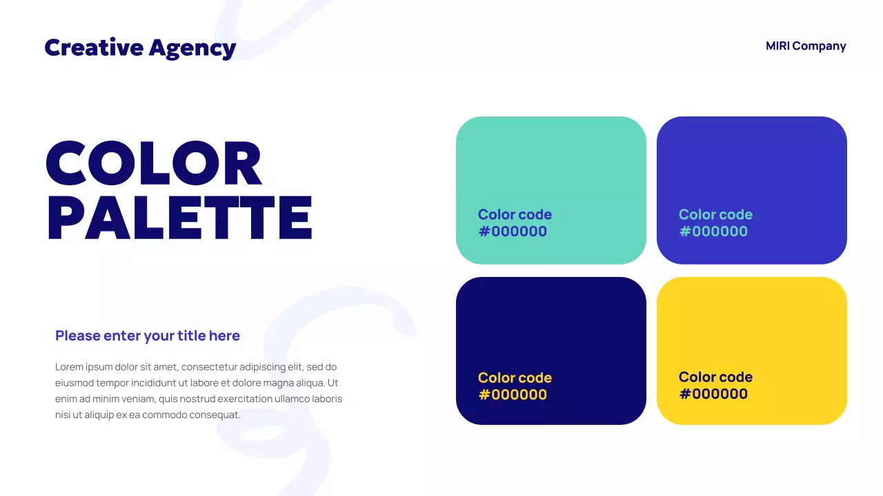 Blue Modern Creative Agency Introduction Presentation