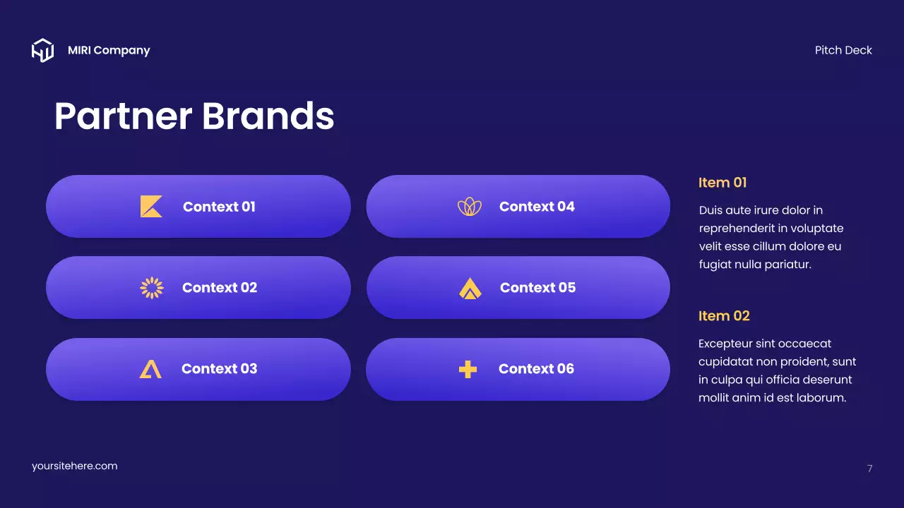 Purple Modern Pitch Deck Presentation