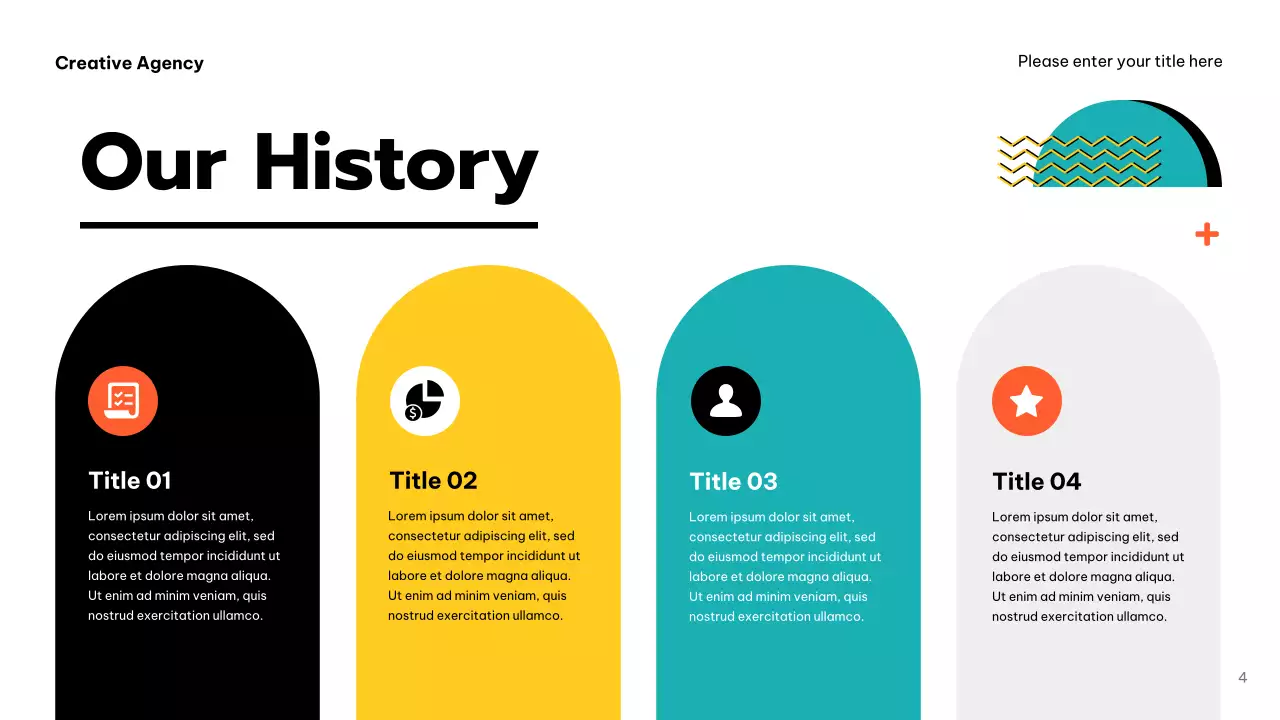 Orange Trendy Creative Agency Presentation