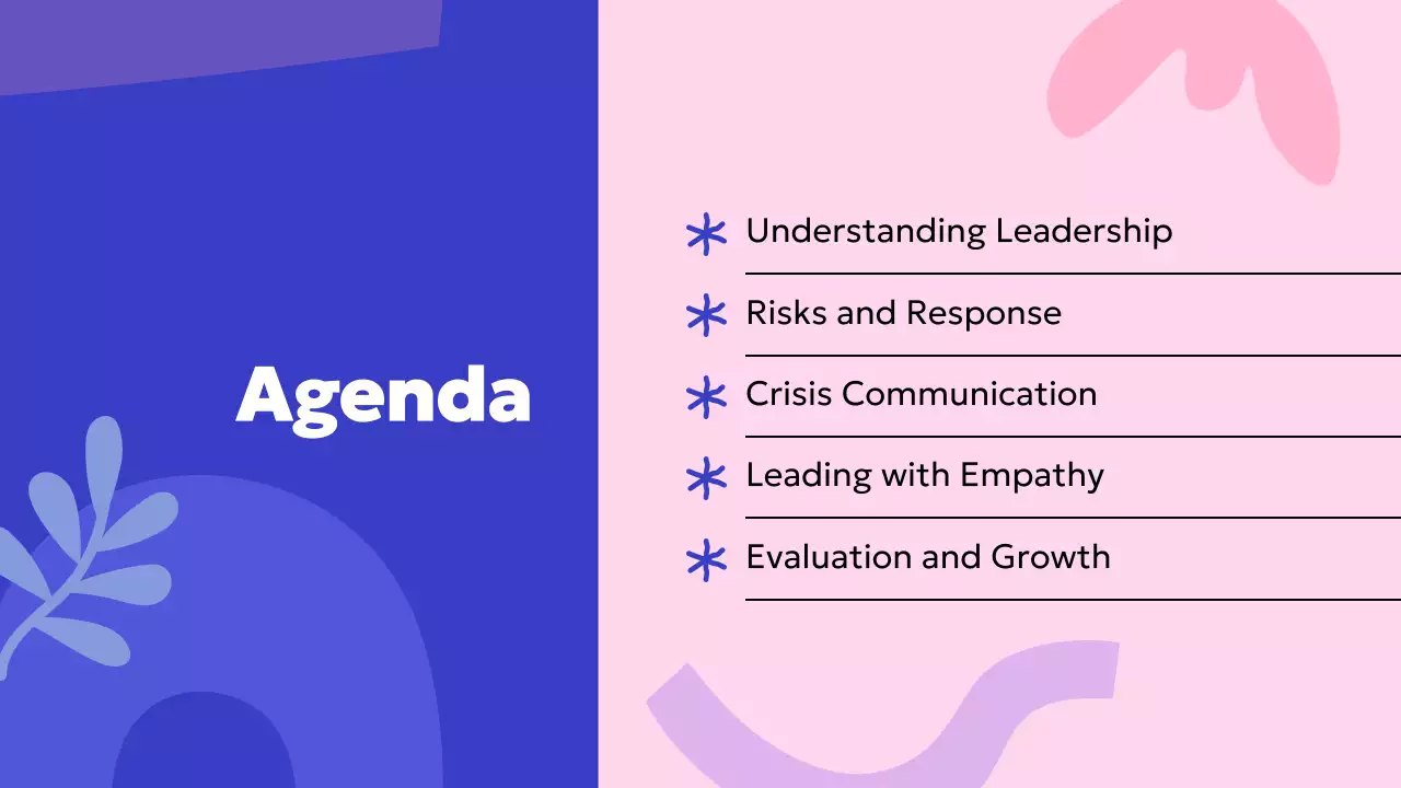 Presentasi Panduan Bisnis Modern Berwarna Pink